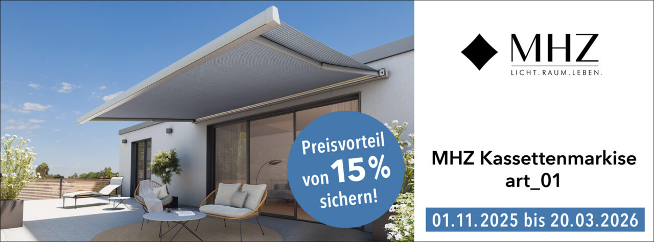 Markisenaktion von MHZ.