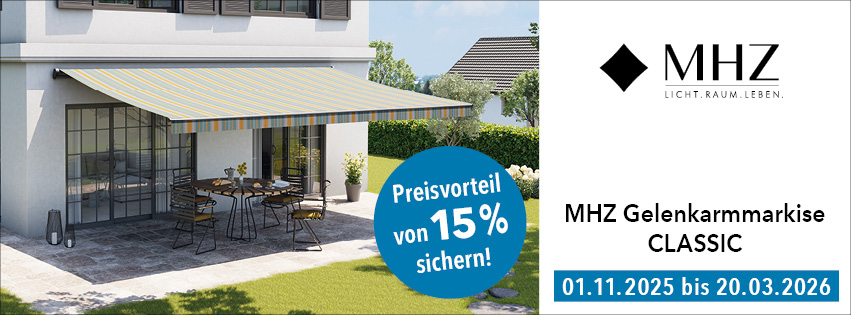 Markisenaktion von MHZ.